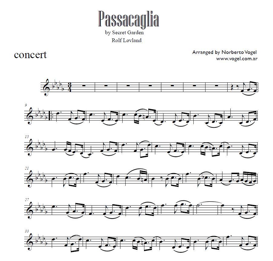 Passacaglia preview Passacaglia (secret garden)
